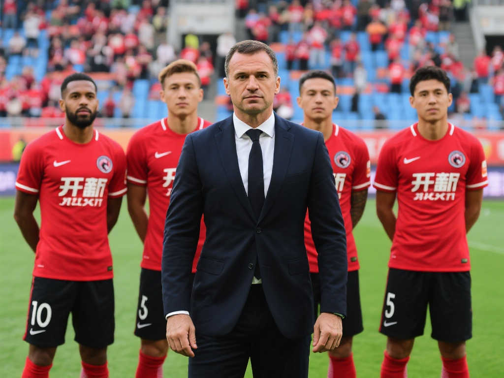 在他效力于